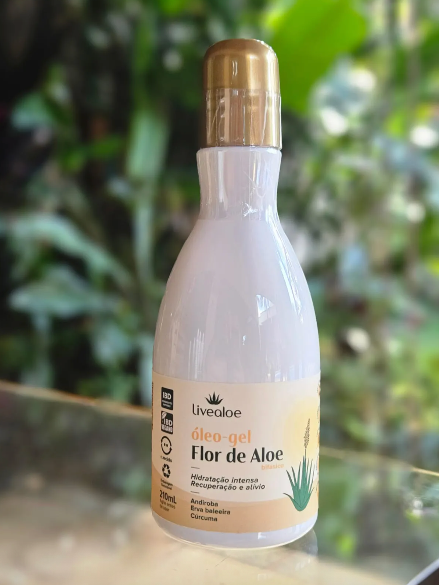 ÓLEO-GEL FLOR DE ALOE - 210ML