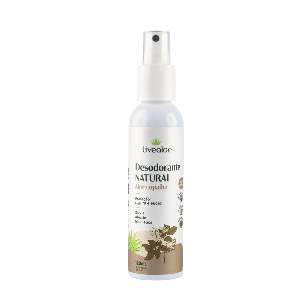 DESODORANTE NATURAL ALOE COPAIBA 120ML