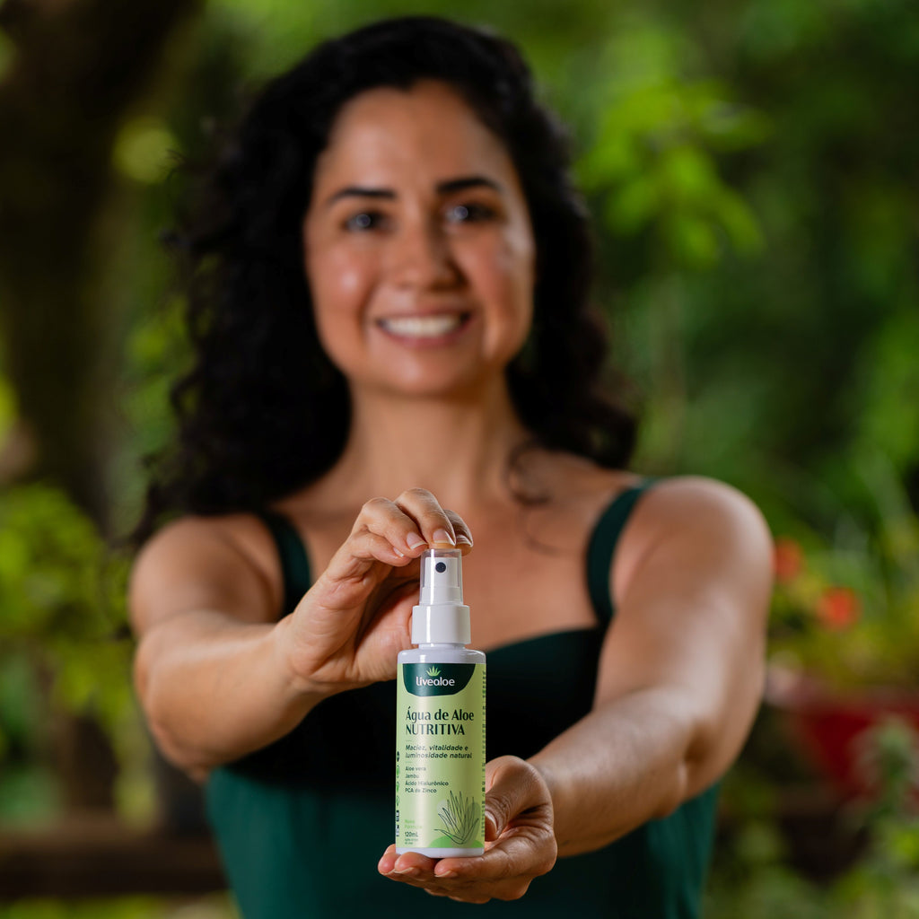 ÁGUA DE ALOE NUTRITIVA 120 ML