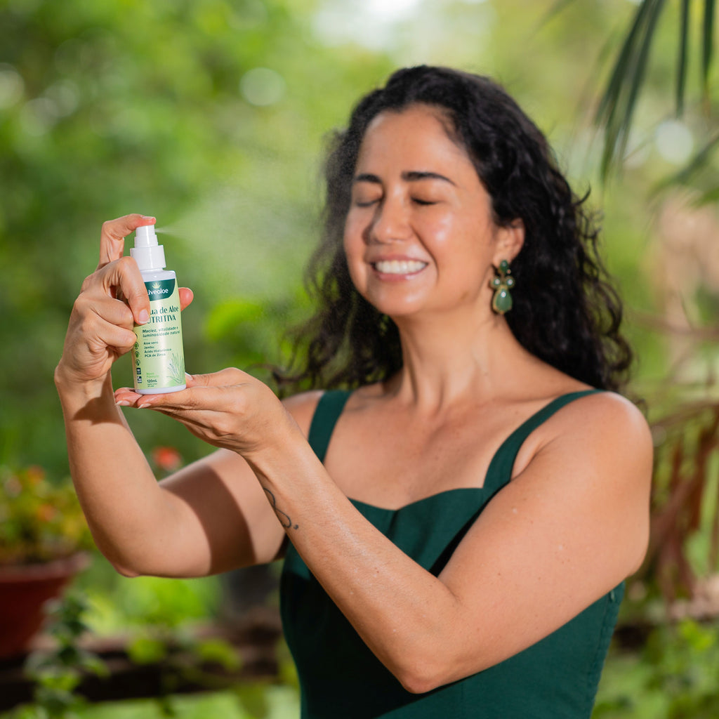 ÁGUA DE ALOE NUTRITIVA 120 ML