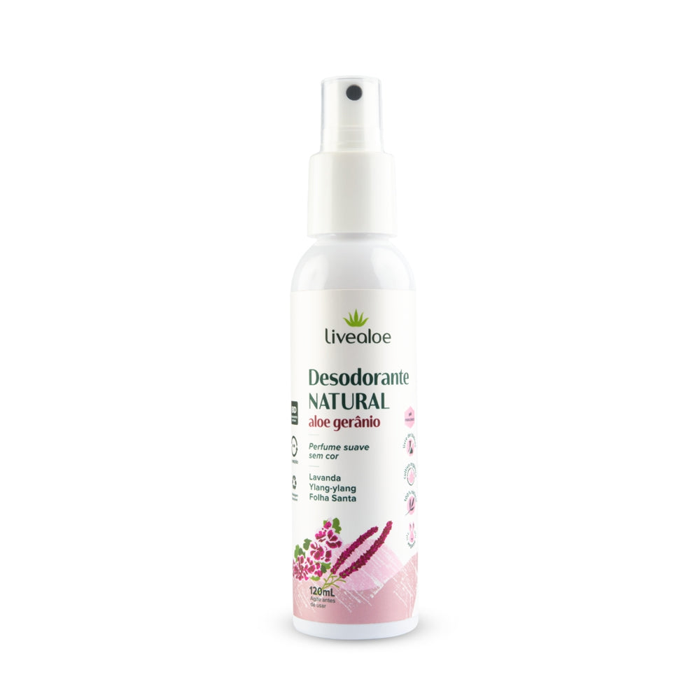 DESODORANTE NATURAL ALOE GERANIO 120 ML