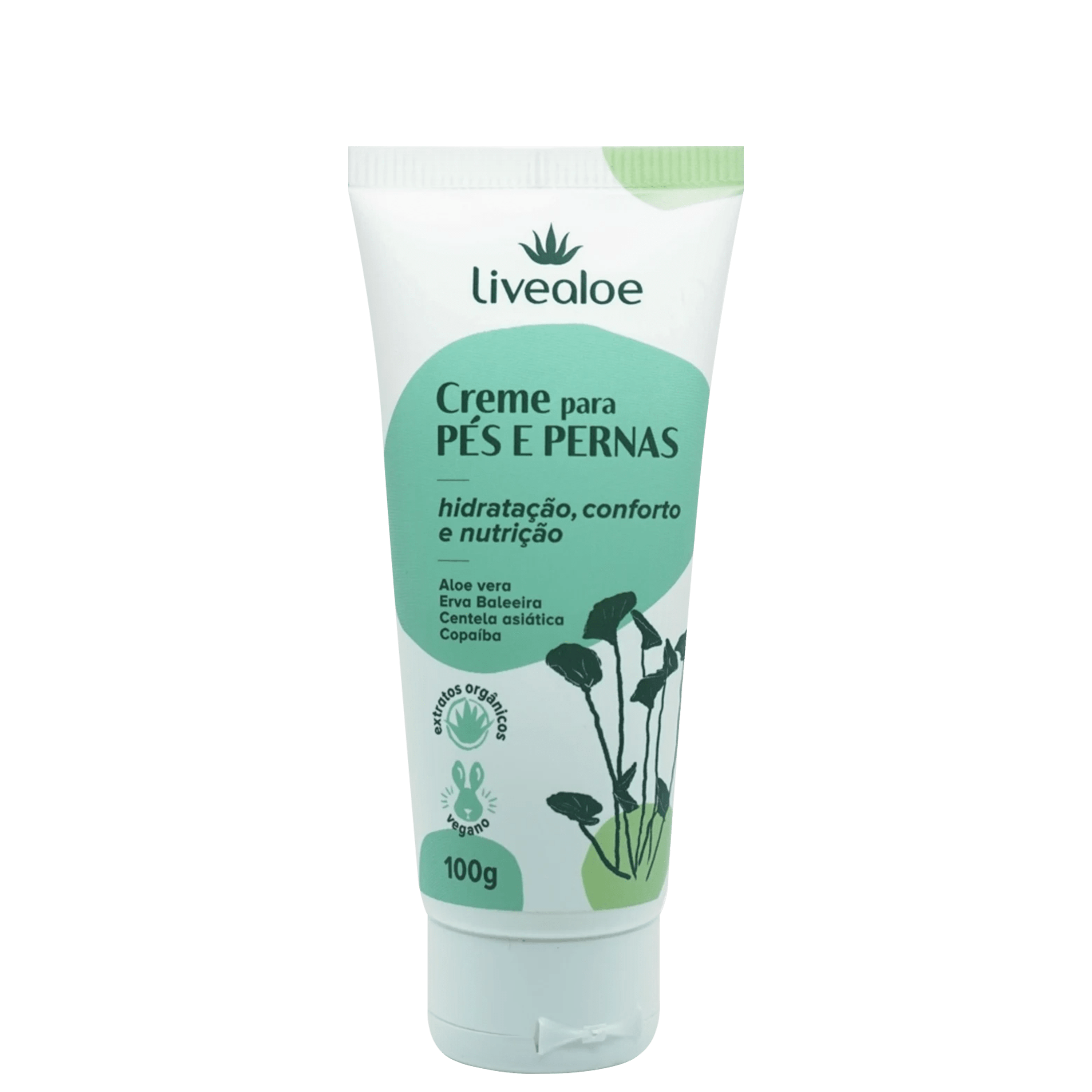 CREME PARA PÉS E PERNAS 100 G