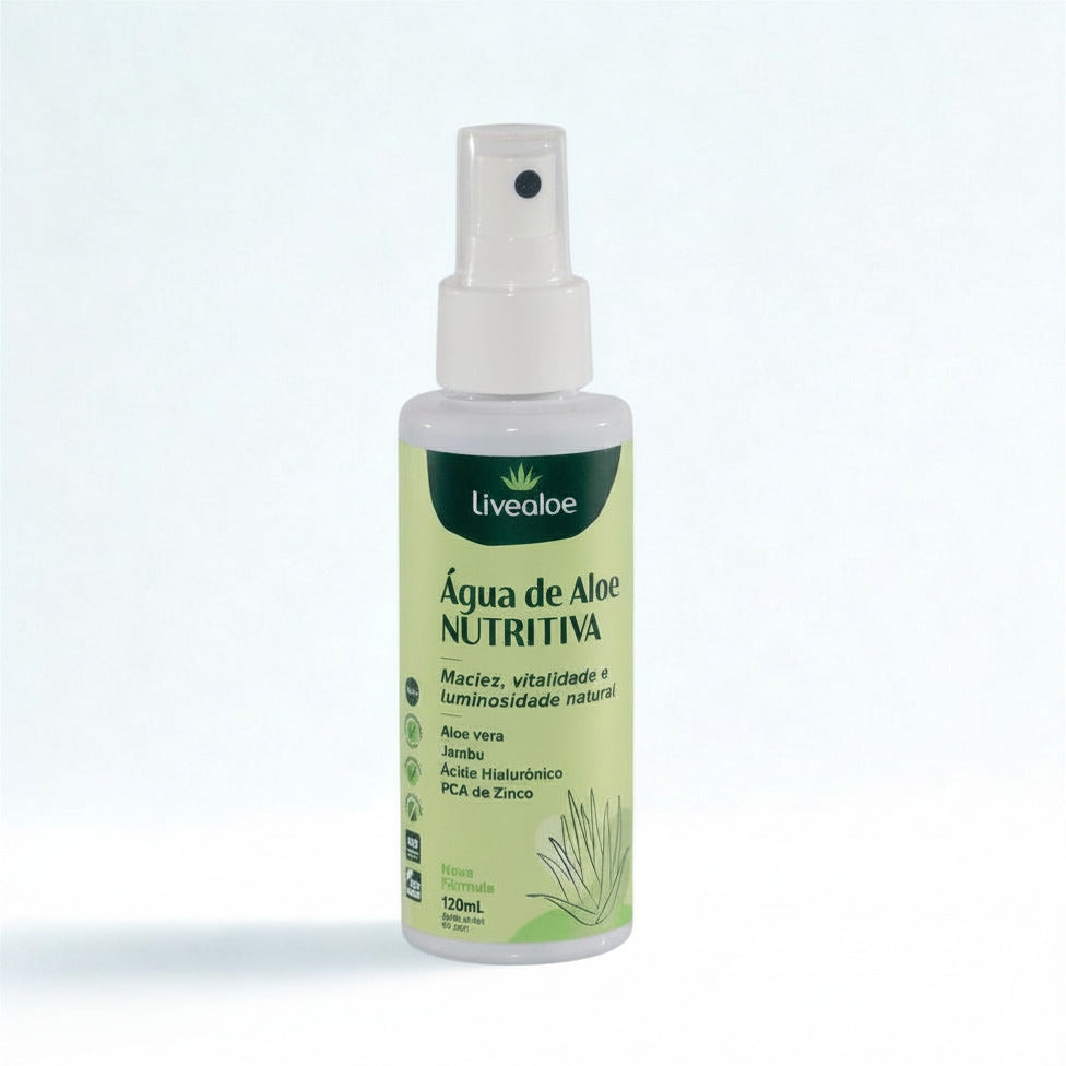 ÁGUA DE ALOE NUTRITIVA 120 ML