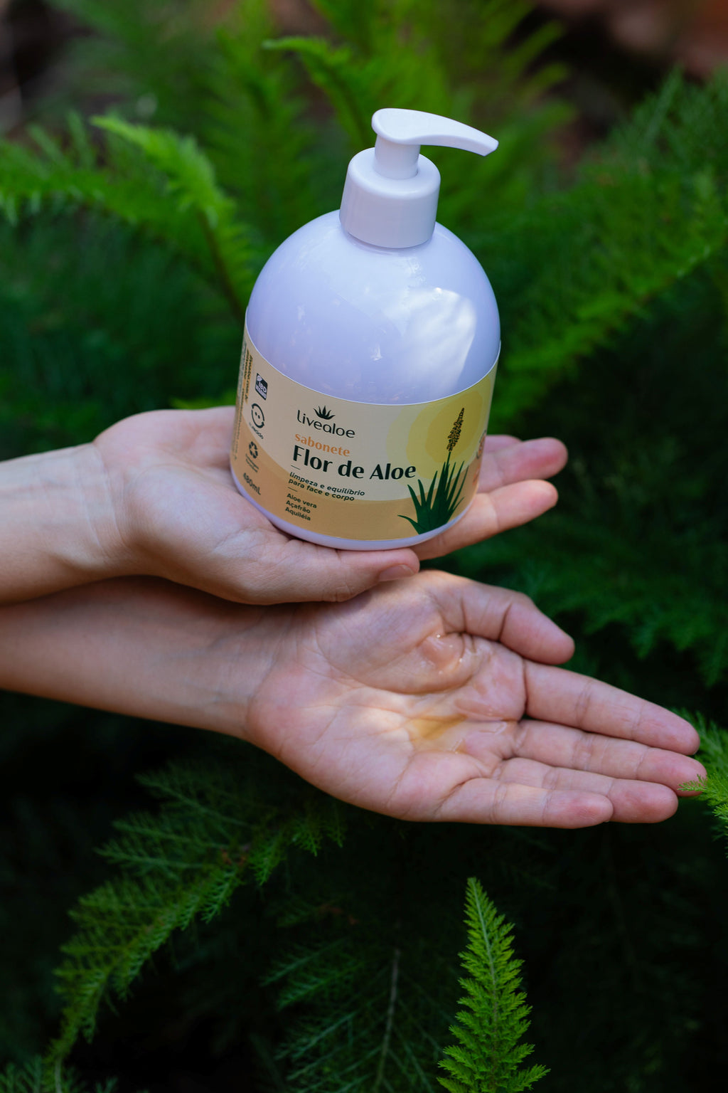 SABONETE FLOR DE ALOE 480 ML